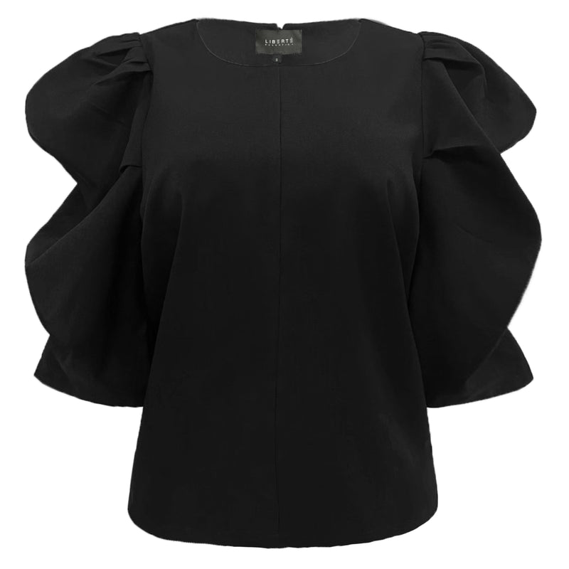 WINNIE BLOUSE - BLACK