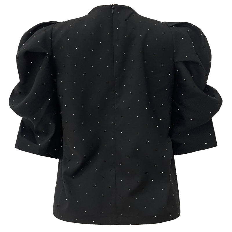 WINNIE BLOUSE - BLACK DIAMOND
