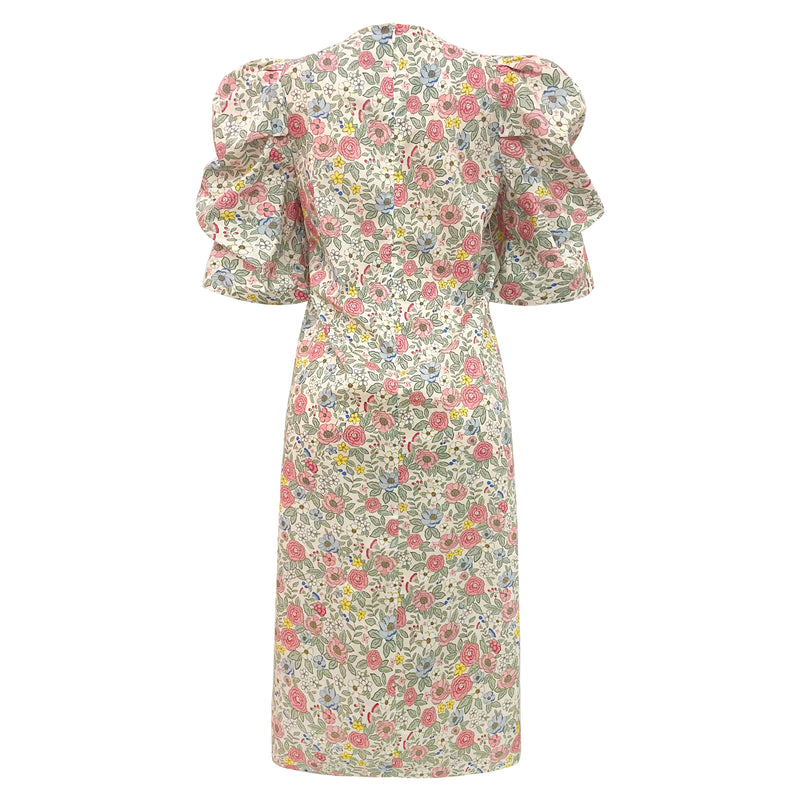 WINNIE DRESS - IVORY FLORAL