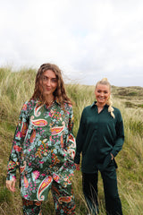 HEDA-PANTS - BOTTLEGREEN