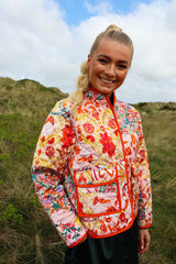 MIMI-JACKET - ORANGE MIX