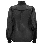 ELINA-LS-BLOUSE - BLACK DIAMOND