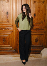 Frida Oneck Vest – Avocado