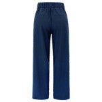 FREDE WIDE PANTS - NAVY