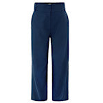 FREDE WIDE PANTS - NAVY