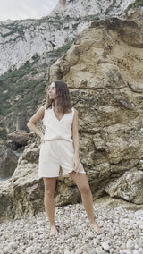 BELLA-SHORTS - CREME