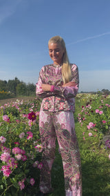 HOPE LS SHIRT - PINK SCARF