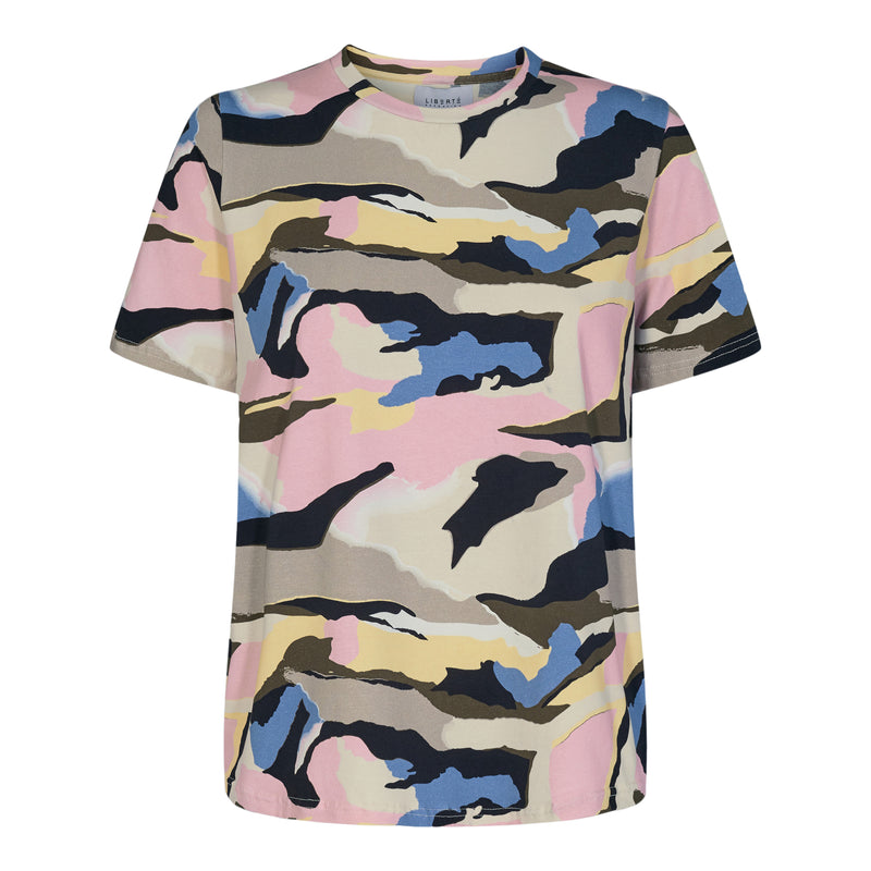 MELISSA-T-SHIRT - ABSTRACT PRINT