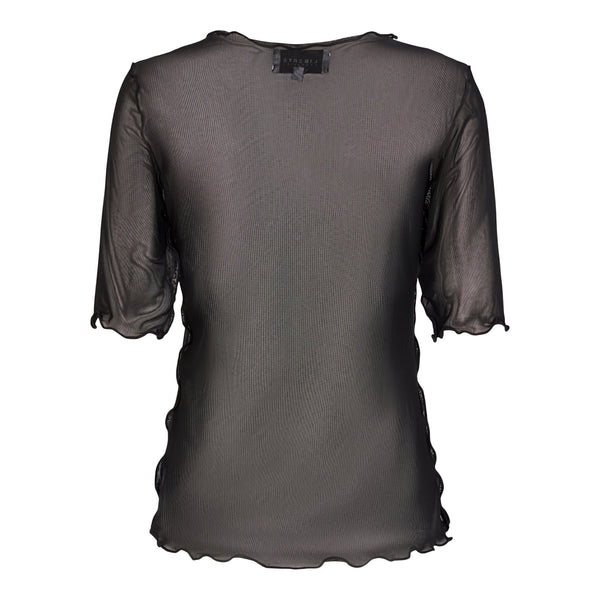MESH-SS-TOP - BLACK