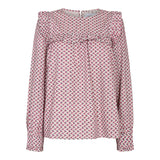 HEATHER-LS-BLOUSE - PINK CLOVER