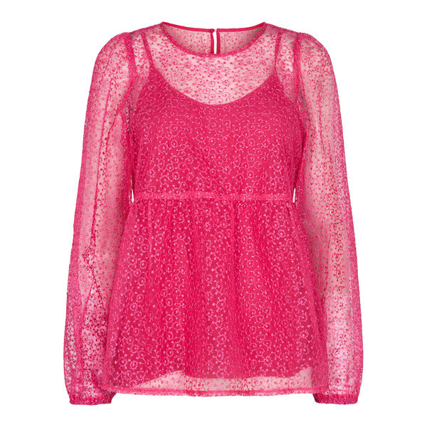 IDA-LS-BLOUSE - PINK 