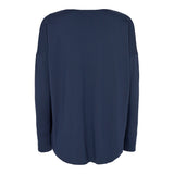 ALMA-LS-TOP (FLEECE) - NAVY