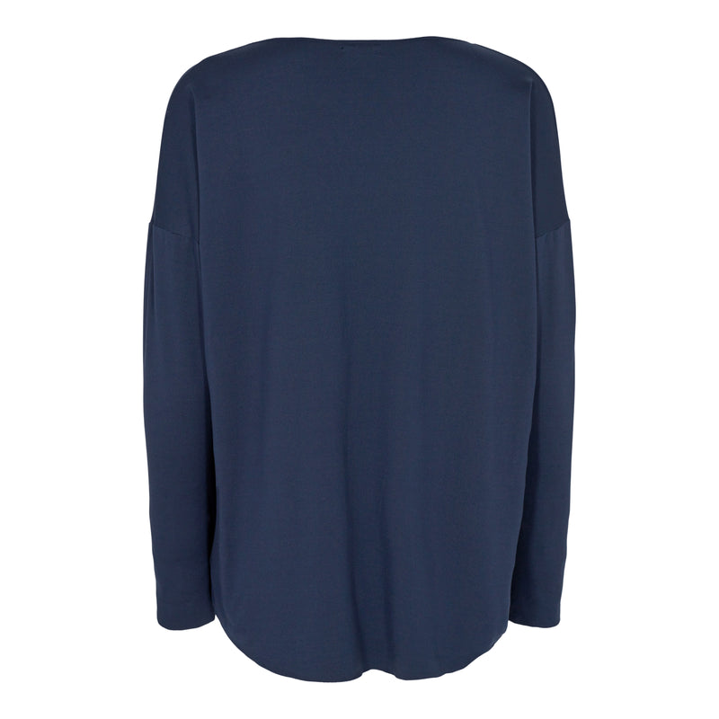 ALMA-LS-TOP (FLEECE) - NAVY