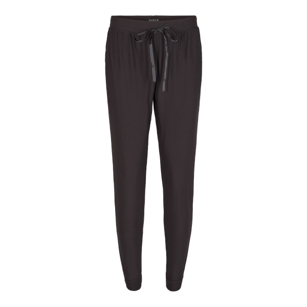 ALMA PANTS (FLEECE) - BLACK
