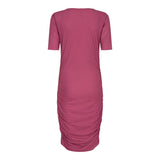 ALMA-DRESS3 - DARK RASPBERRY