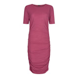 ALMA-DRESS3 - DARK RASPBERRY