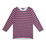 ALMA-LS-TOP (KIDS) - RASPBERRY STRIPES