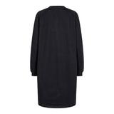 PENNY LS CREWNECK DRESS - BLACK