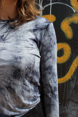 NINJA-LS-BLOUSE - BLACK