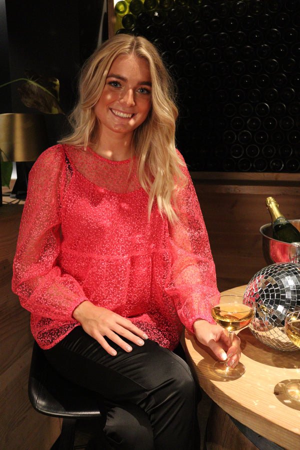 IDA-LS-BLOUSE - PINK 