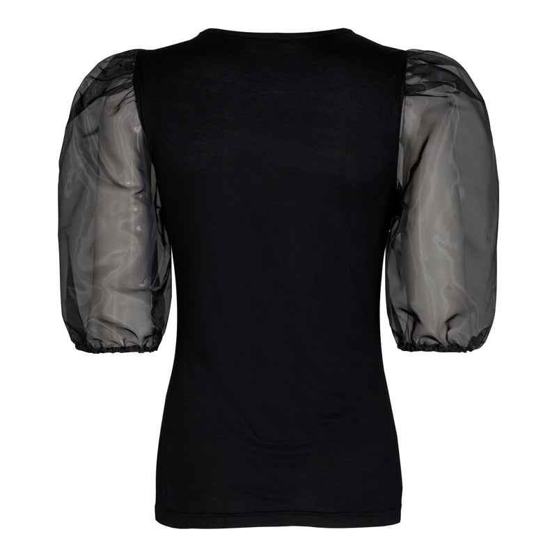 NYNNE BLOUSE - BLACK