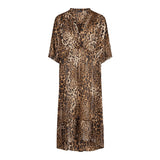 KAROLINE-DRESS - LEO/BLACK